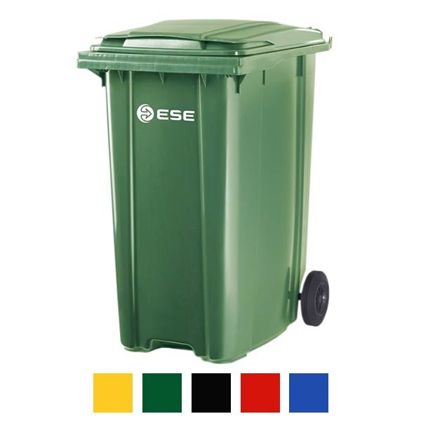 Contenedor de Basura 360 Lts. Verde