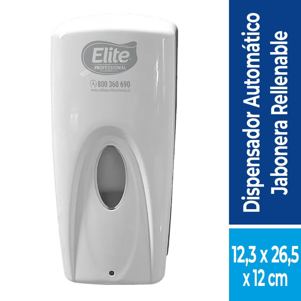 Dispensador Automático de Jabón Rellenable 1 UN