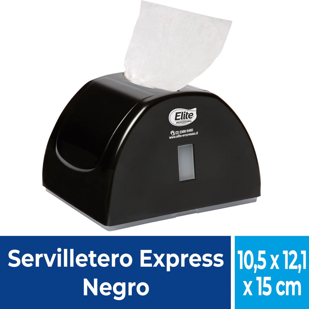 Dispensador Servilleta Express Negro 1 UN