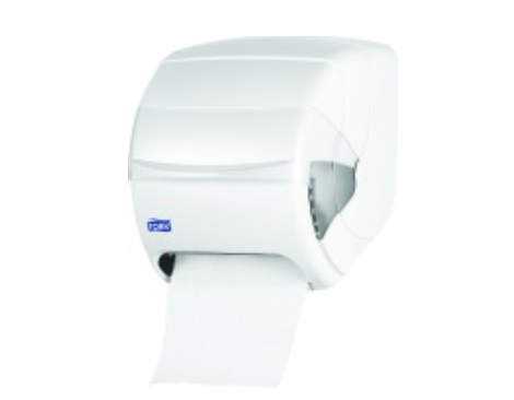 Dispensador Classic Blanco con Palanca Central para Toalla en Rollo