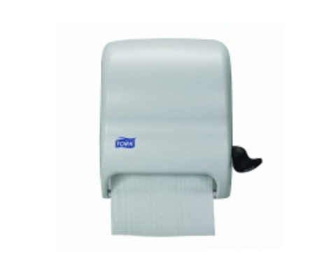Dispensador Element Blanco con Palanca para Toalla en Rollo – Sistema