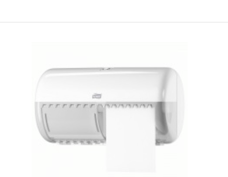 Dispensador Blanco para Papel Higiénico de Bajo Metraje – Sistema T4