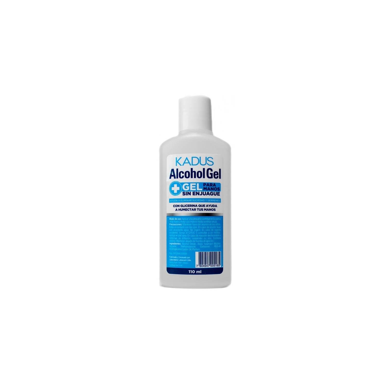 Alcohol Gel Higienizante sin Enguaje 110ml - (1u)