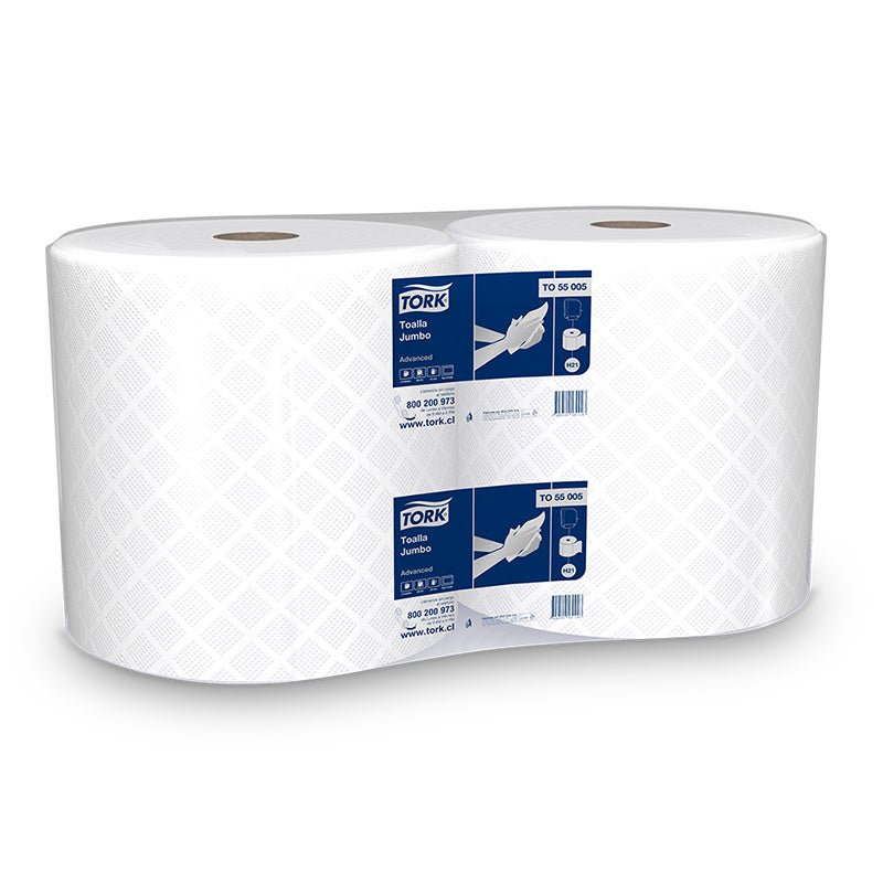 Toalla en Rollo Jumbo Advanced - (2 Rollos x 280 Metros)