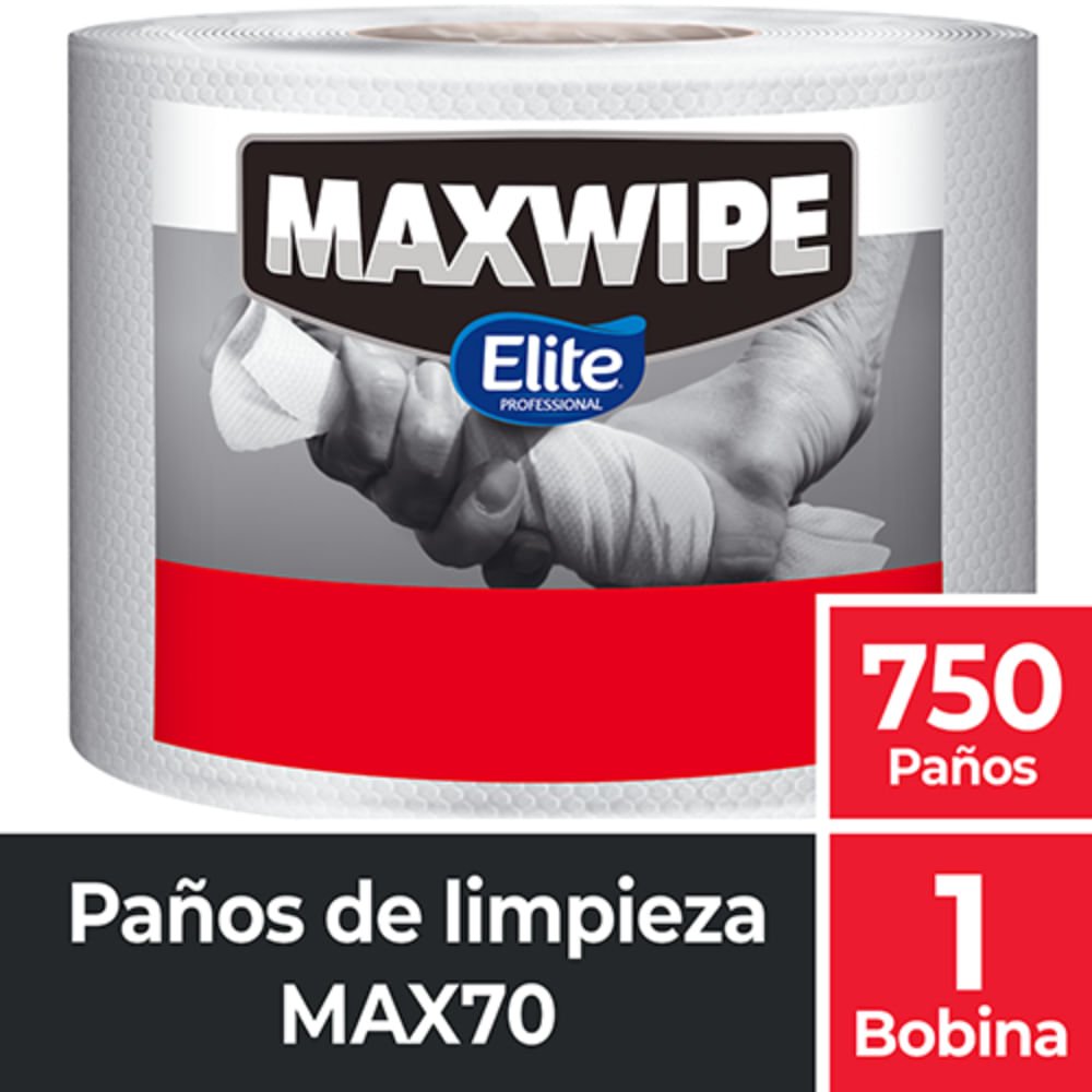 Paños de Limpieza Max70 Bobina 1 Unidad