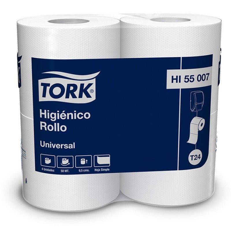 Papel Higiénico Rollo Universal - (48 Rollos x 50 Metros)