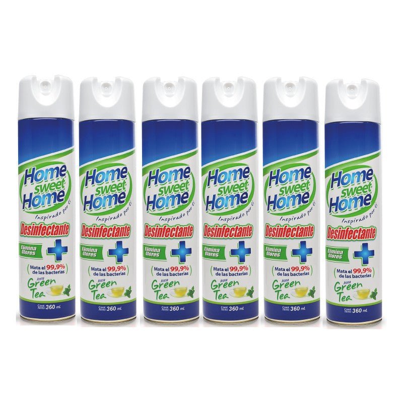 Desinfectantes Aerosol Green Tea - (6 Unidades)