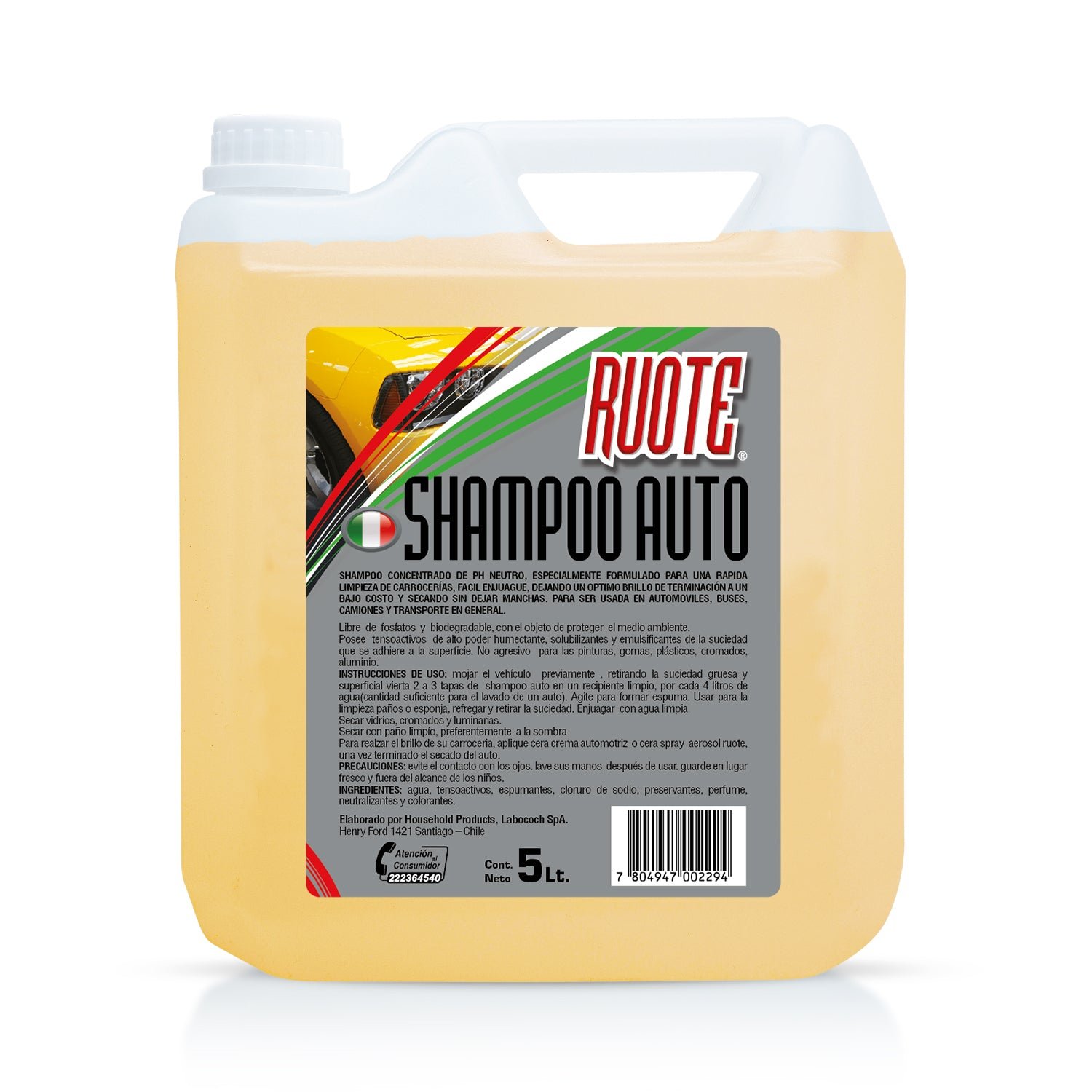 Shampoo Vehicular Route - (5L)