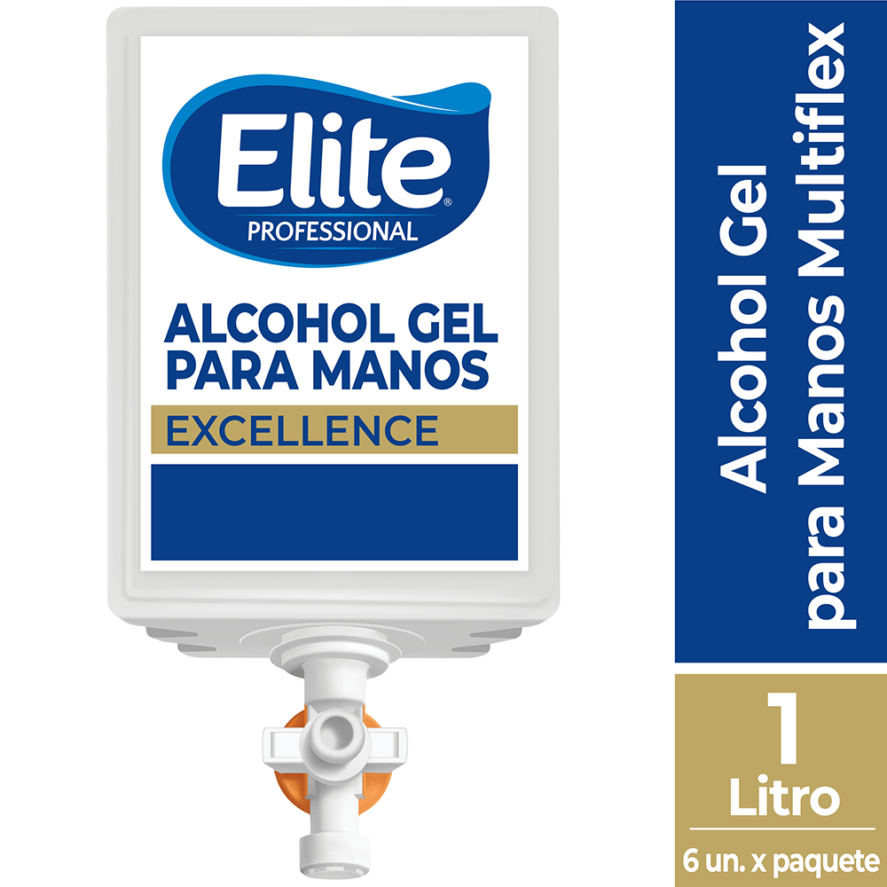 Alcohol Gel Multiflex 6 UN x 1 LT