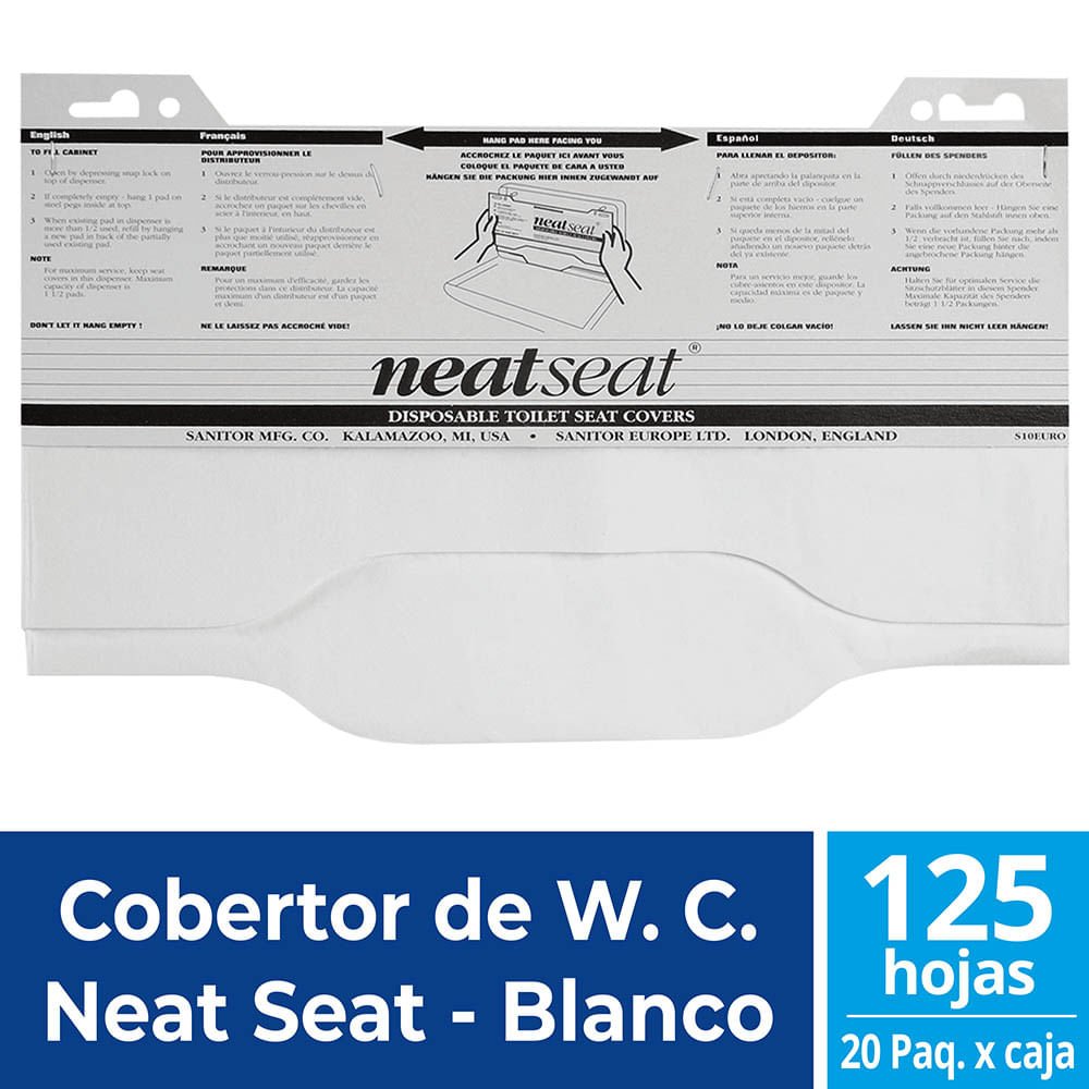 Cobertor WC 20 Pq x 125 UN