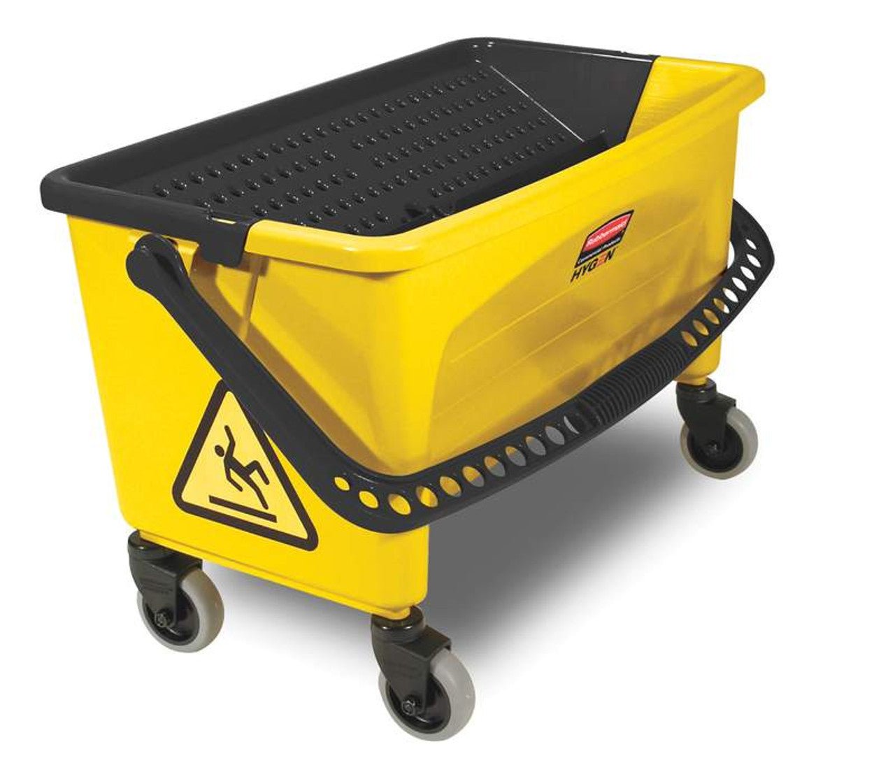 Cubo de Escurridor Mopa Plana Hygen con Ruedas FGQ90088YEL