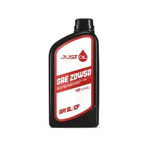Aceite de Motor JUST OIL 20W50 Mineral SL/CF 946ml