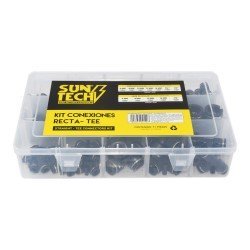 Pack Unión Recta y Unión Tee Tecalán en mm y Pulg (71 Unid)