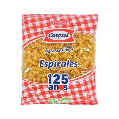 Pasta Carozzi Espirales 400 g