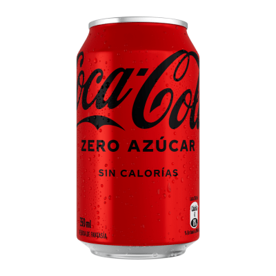 Bebida Coca-Cola Zero Azúcar Lata 350 ml
