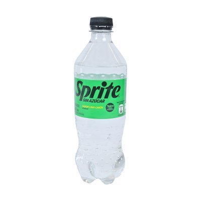Bebida Sprite Sin Azúcar Botella 591 ml