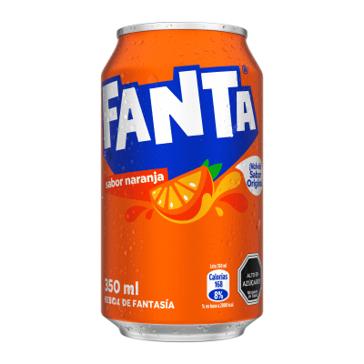 Bebida Fanta Full Sugar Lata 350 ml