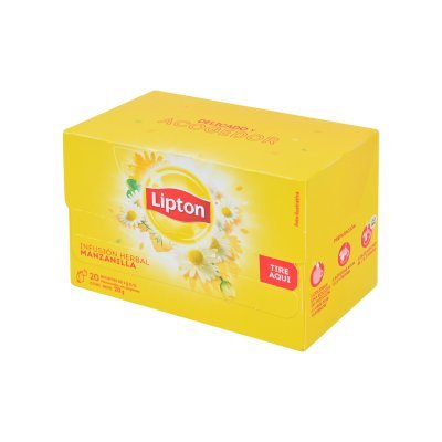 Hierbas Lipton Manzanilla 20 Bolsitas