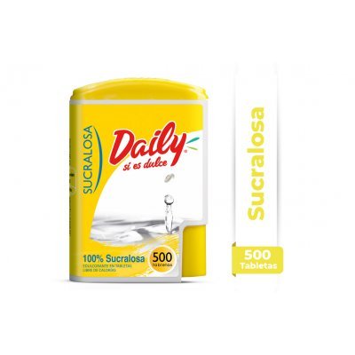 Endulzante Daily Sucralosa 500 Tabletas