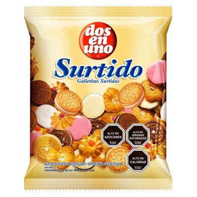 Galleta Dos en Uno Surtidas 400 g