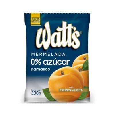 Mermelada Watts Damasco Sin Azúcar 200 g