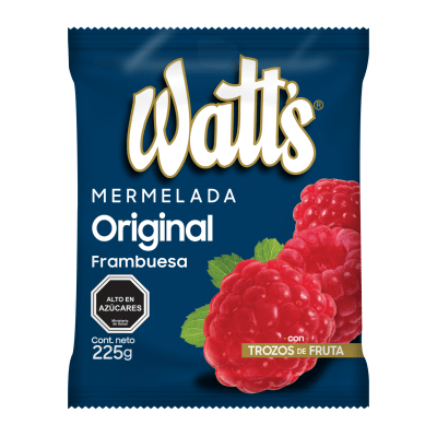Mermelada Watts Frambuesa 225 g
