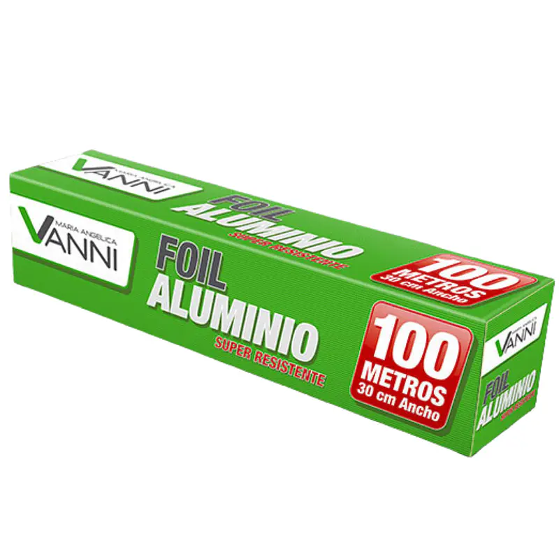 Rollo de Aluminio con Sierra Metálica (30x100m) Vanni