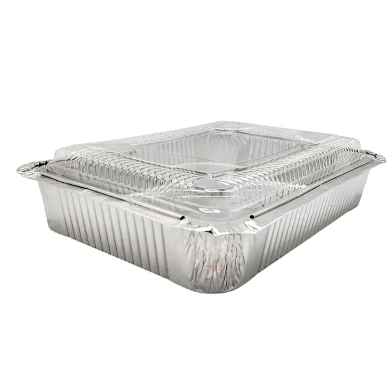 Envase de Aluminio C40 Tapa Transparente (20 unidades)
