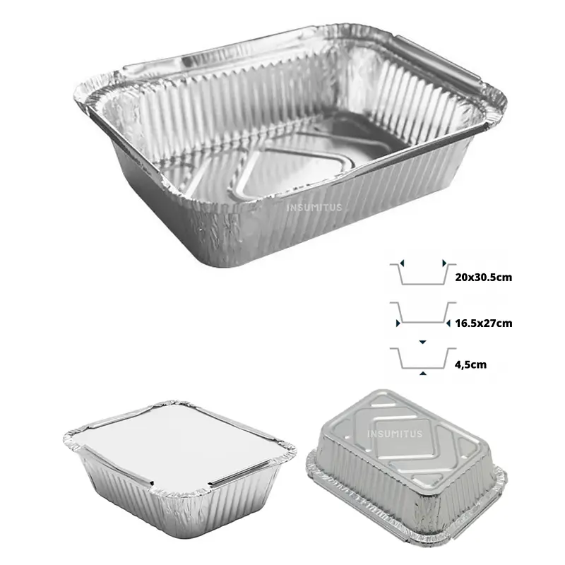 Envase de Aluminio C40 Tapa Carton (20 unidades)