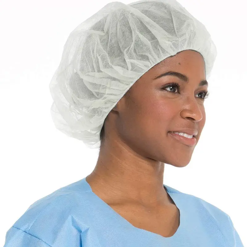 Redecillas Cofias O Gorros Cilp Blancas (100 Unidades)