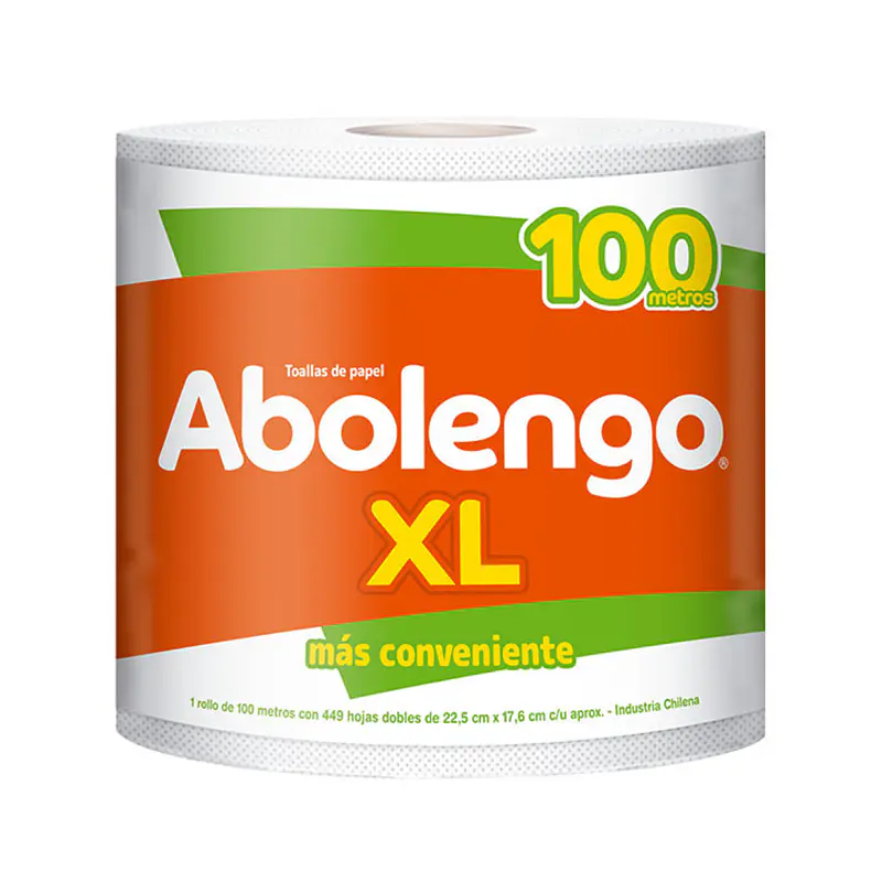Toalla de Papel Abolengo XL 100 metros