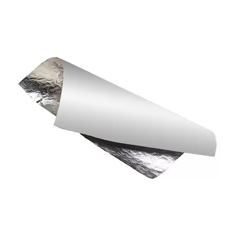 Papel Antigrasa Metalizado y Blanco 33x33cm (100hjs)
