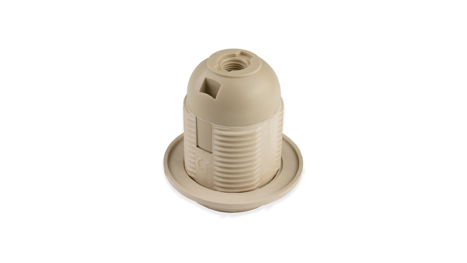 Portalámpara Soquete E27 Anillo Blanco
