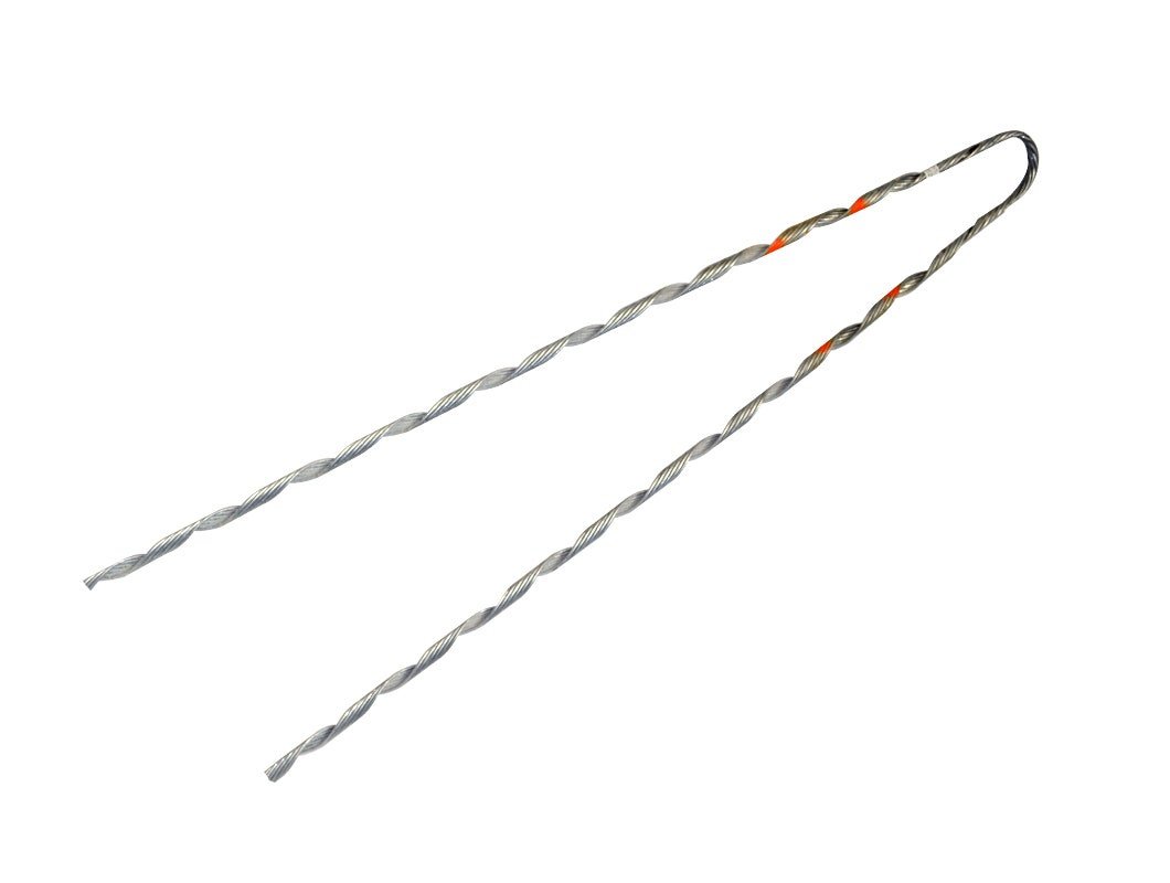 Preformada Retención acero Galvanizado para Cable 3/8"