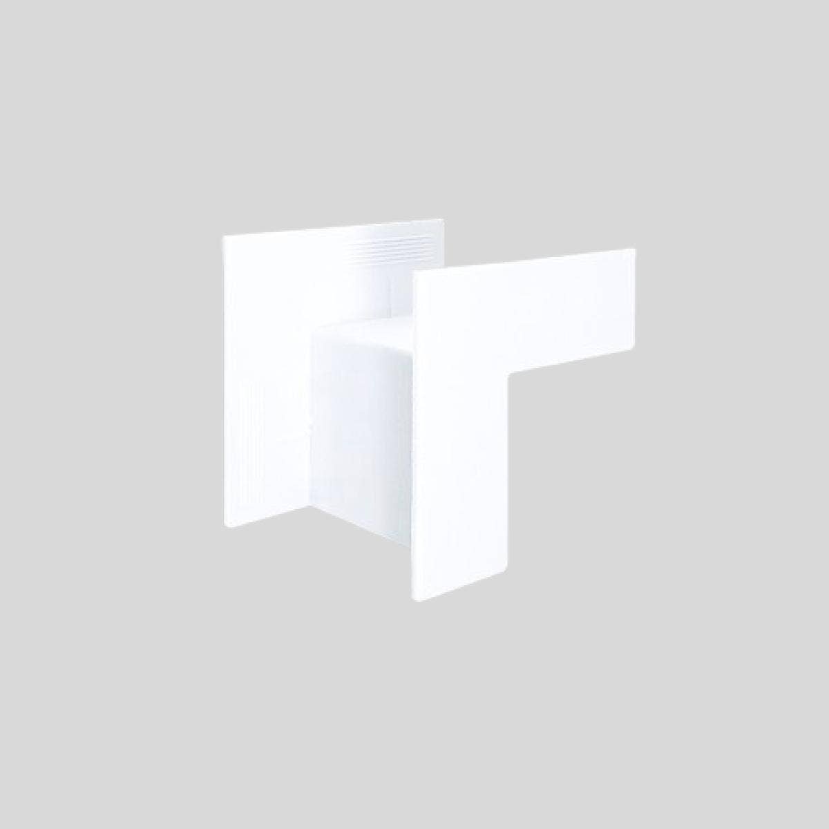 Codo interno para canaleta PVC 14x7mm blanco