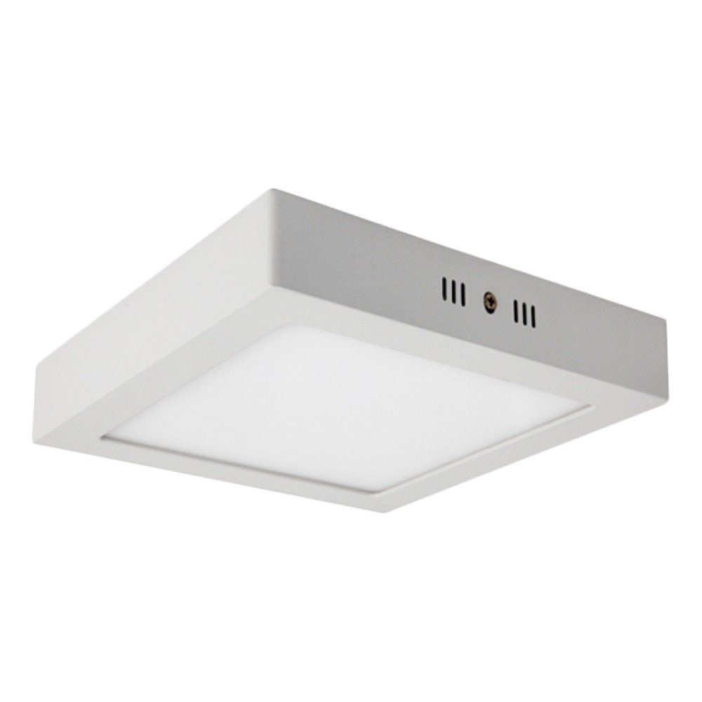 Panel LED cuadrado 18W 6500K sobrepuesto UNILUX G2
