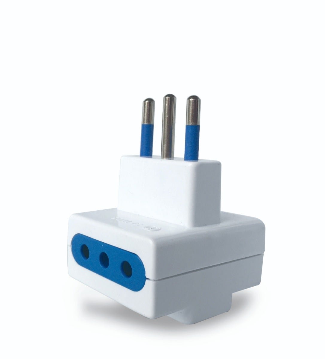 Adaptador triple 3 tomacorriente 2P+T 10A 250V