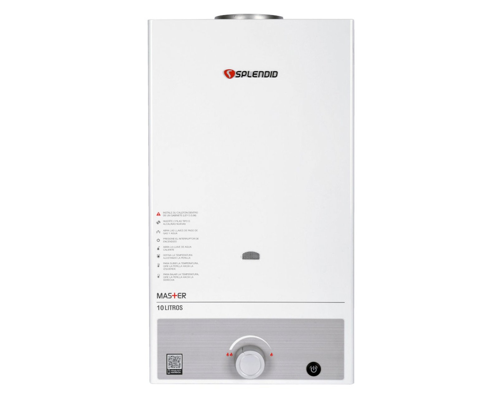 Calefont Ionizado Tiro Natural Beyond 10L Gas Licuado