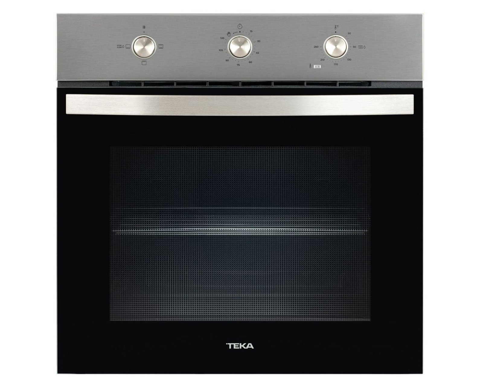 Horno eléctrico empotrado HBB-4460 SS gris 72 lt