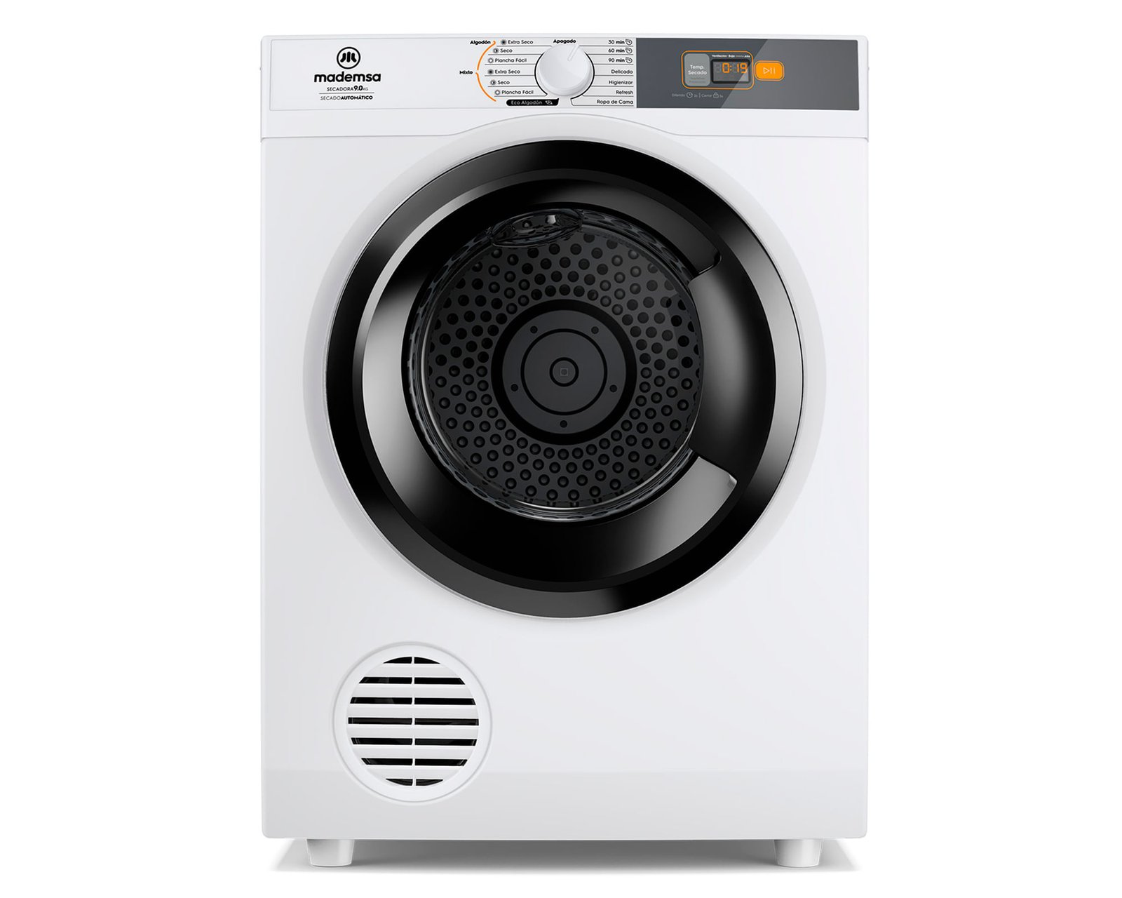 Secadora carga frontal 9DBZGPRO 9 kg blanco