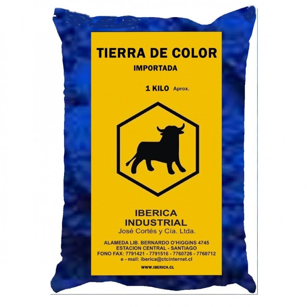 Tierra Color Ibérica Azul 1 Kilo