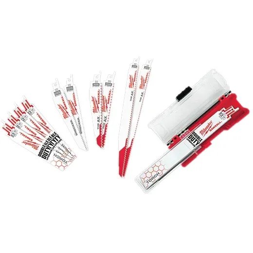 Jgo. Hojas Sierra Sable Milwaukee 12 Piezas (49-22-1129)