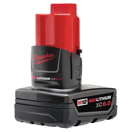 Batería Milwaukee M12 Redlithium Alta Capacidad XC 6.0Ah (48-11-2460)