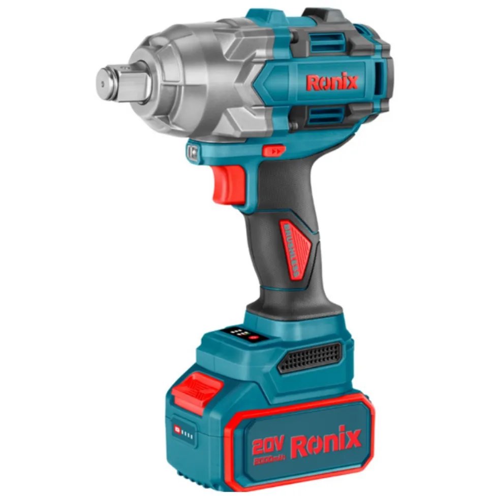Llave de Impacto Inalámbrica Ronix 8675 1000N.m 20V