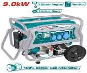GENERADOR BENCINERO 9000W ARRANQUE ELECTRICO TOTAL