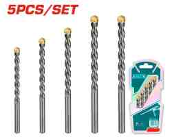 JGO BROCAS X5PCS P/ CONCRETO TOTAL