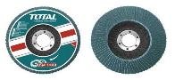 DISCO TRASLAPADO 115MM P80 ZIRCONIUM P/ METAL TOTAL