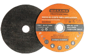 DISCO DE CORTE 115X1.0MM ACERO INOXIDABLE MAKAWA