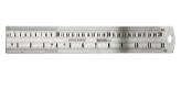 REGLA DE ACERO 30CM MAKAWA