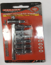 JGO DADOS POR 7CPS 3/8" DR E6,8,10,11,12,14 MAKAWA